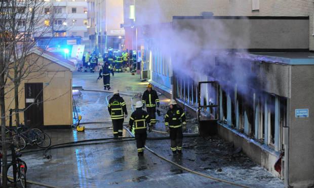 Em 2014, houve dez ataques contra mesquitas na Suécia, segundo a revista antirracista Expo / Foto: AFP
