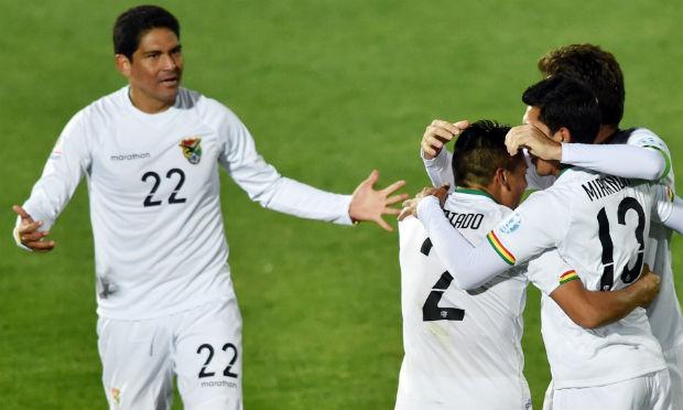Bolívia quebrou um jejum de 18 anos na Copa América. / Foto: AFP