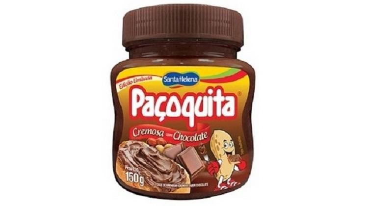 A Paçoquita Cremosa com sabor de chocolate, em embalagens de 150g é uma edição limitada e começa a ser vendida ainda esta semana. Foto: Divulgação
