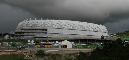 Arena Pernambuco não vem recebendo bons públicos no Estadual.