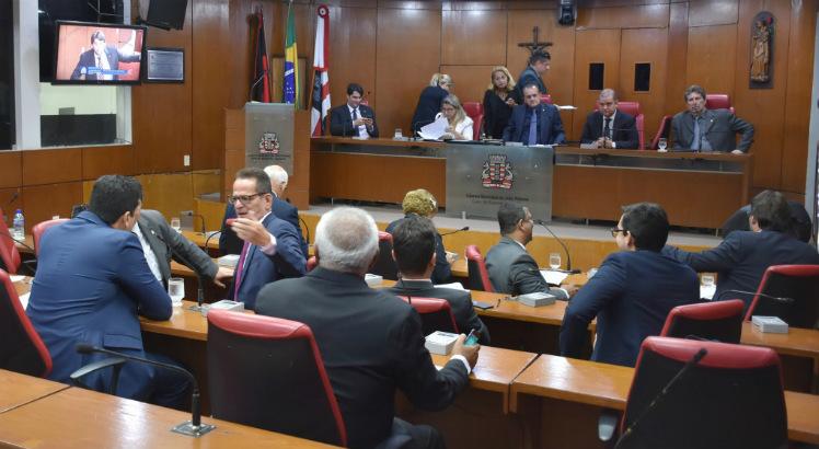 Sessão ordinária da Câmara de João Pessoa (Foto: Olenildo Nascimento/Divulgação)