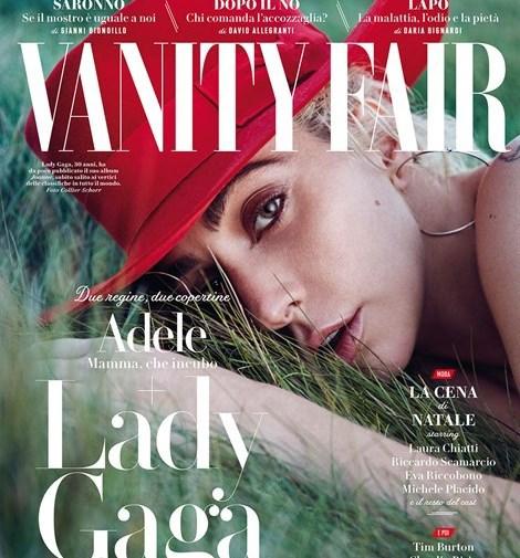 Lady Gaga na capa da Vanity Fair italiana. Foto: Reprodução
