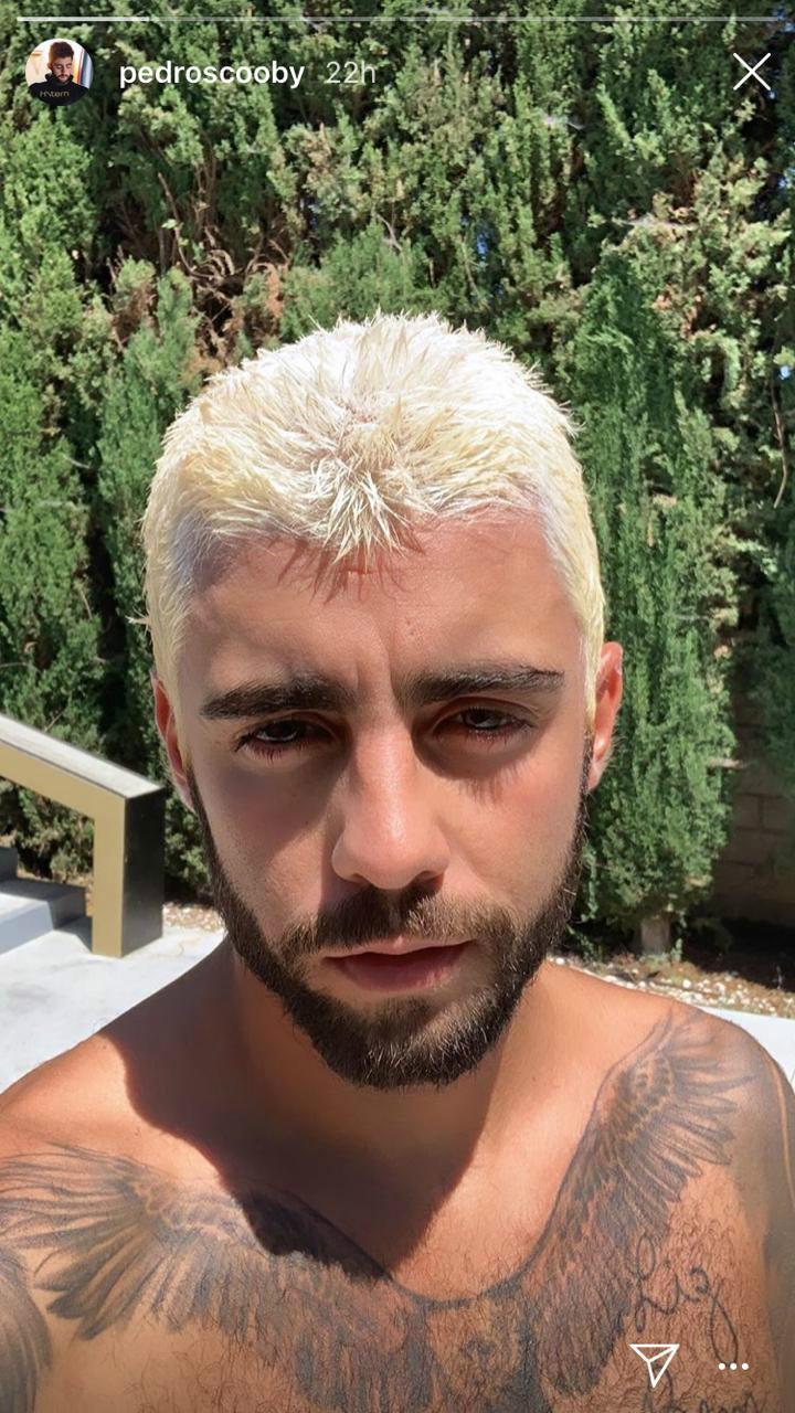 Pedro Scooby descolore o cabelo e muda visual. Foto: Reprodução/Instagram