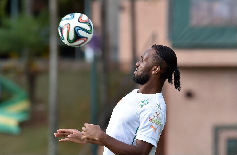 Como jogador, Drogba brilhou no Chelsea e na seleção da Costa do Marfim. Foto: AFP