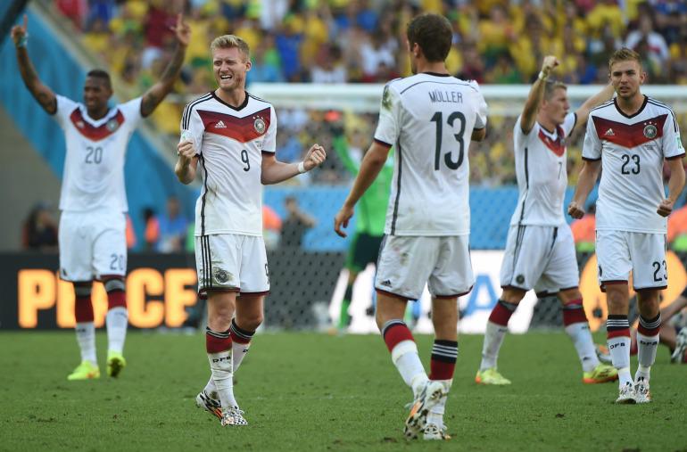 Alemanha terminou a Copa de 2014 no Brasil como campeã. Foto: AFP
