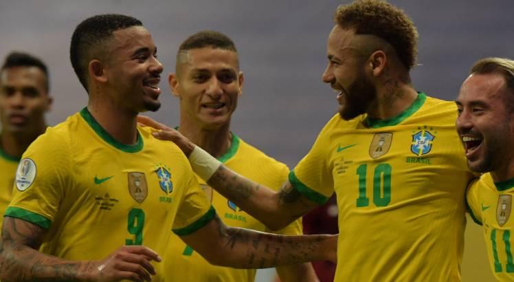 Brasil estreia na Copa América com boa vitória sobre a Venezuela