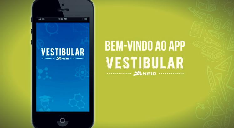 Fique por dentro das novidades do app Vestibular NE10