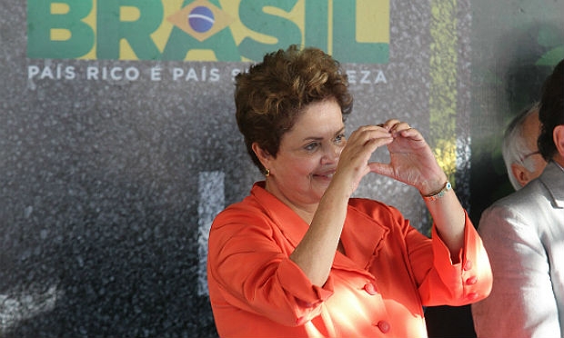 Dilma em junho, no Recife / Foto: Diego Nigro/JC Imagem