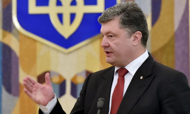 Tensões mostram como será difícil para Poroshenko administrar as pressões de Kremlin / Foto: AFP