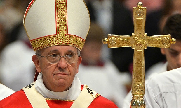 O Vaticano não forneceu detalhes sobre a reunião do papa com juiz nesta segunda / Foto: AFP