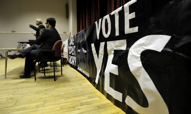 Grande parte do que aconteceria entre o "Sim" do referendo e 2016 ainda é incerto. / Foto: AFP