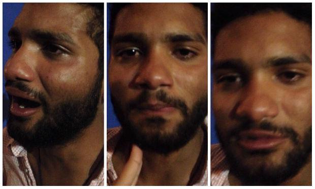 O turista baiano diz que foi agredido por beijar namorado em público em Olinda / Foto: acervo pessoal