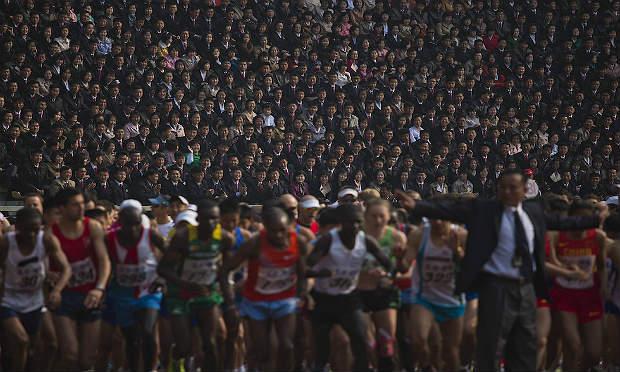 Não serão permitidos este ano corredores estrangeiros – amadores ou profissionais – na Maratona de Pyonggyang / Foto: