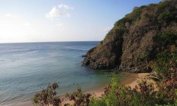 A Praia do Cachorro é um ponto turístico da Ilha de Fernando de Noronha / Foto: Divulgação / PF