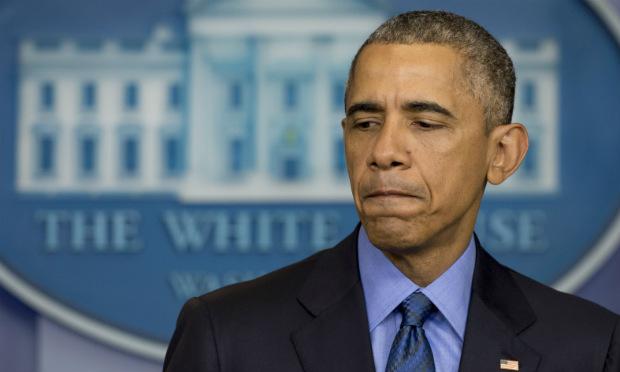 Presidente Barack Obama repudiou as mortes sem sentido ocorridas em uma igreja da comunidade negra da cidade de Charleston / Foto: AFP 