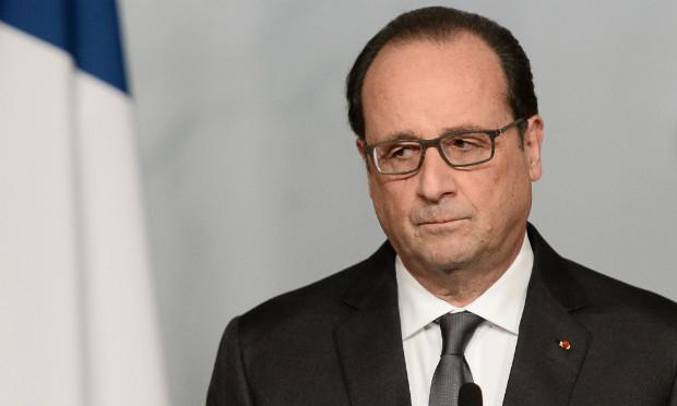 François Hollande, presidente da França, recebeu ligação de Obama ainda na noite da última sexta (13) / Foto: AFP