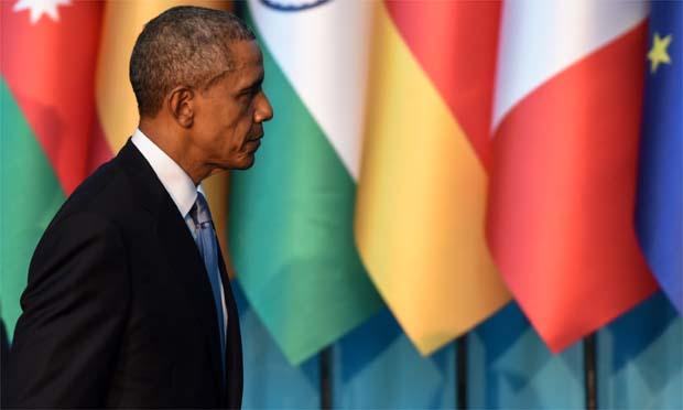 Obama e Putin conversaram por cerca de 35 minutos sentados frente a frente / Foto: AFP