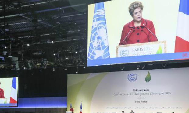 Presidente participa da Conferência do Clima, em Paris / Foto: Agência Brasil