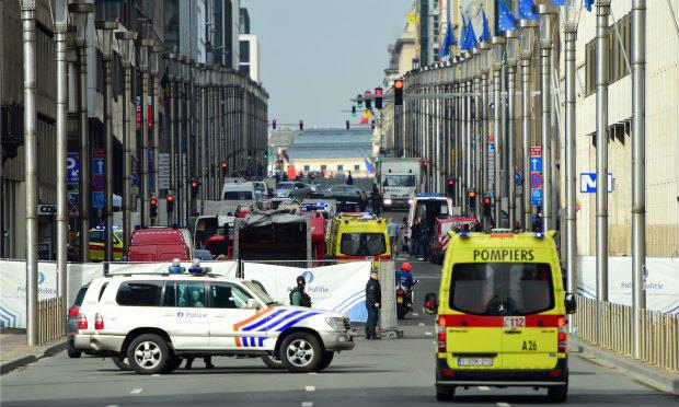 Há 11 mortos em Zaventem (o aeroporto internacional de Bruxelas), segundo o balanço / Foto: AFP