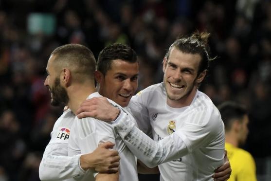 Bale afirmou ter "uma ótima relação" com seus companheiros de ataque. / Foto: AFP.