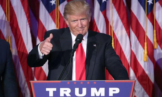 Impulsivo, Trump, de 70 anos, moderou sua retórica agressiva após a divulgação dos resultados / Foto: AFP