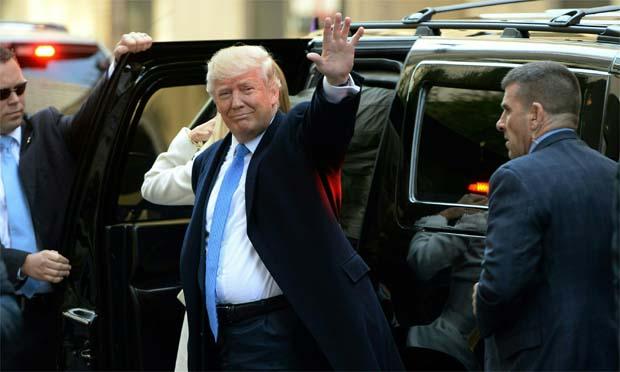 Trump surpreendeu ao sair à frente na contagem de votos nas eleições presidenciais / Foto: AFP 