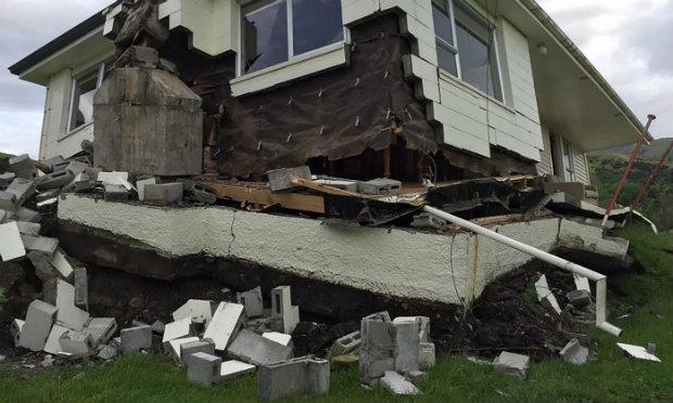 Terremoto foi sentido neste domingo (13) na Nova Zelândia / Foto: Alex PERROTTET / RADIO NEW ZEALAND / AFP