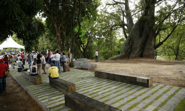 O Jardim do Baobá é um dos locais para se divertir gastando pouco / Foto: