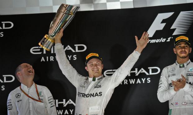 Nico Rosberg se sagrou campeão mundial da Fórmula 1 no último domingo (27) / Foto: AFP
