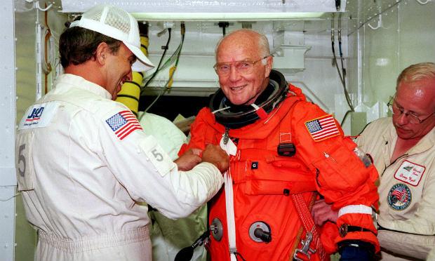 Astronauta também foi senador do estado de Ohio / Foto: arquivo/AFP