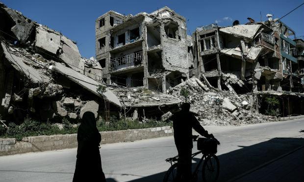 O bombardeio pode ter sido realizado pela coalizão anti-extremista liderada pelos Estados Unidos na Síria e no Iraque / Foto: Sameer Al-Doumy / AFP