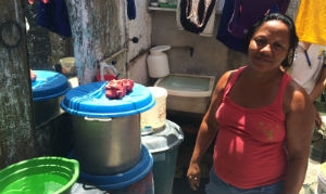A dona de casa Joselma da Silva, de 43 anos, já teve dengue duas vezes